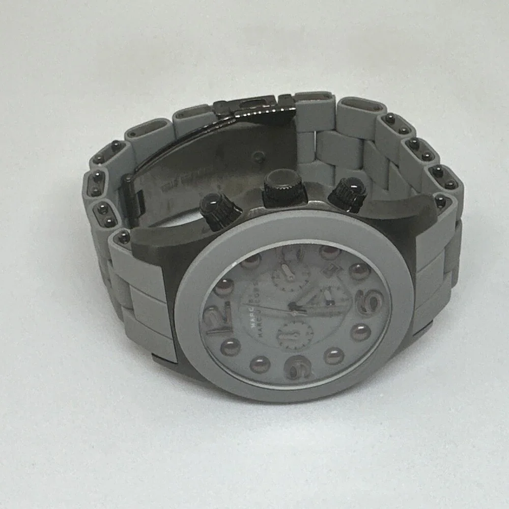 Marc By Marc Jacobs MBM2566 Women Silicone Strap Analog Dial Quartz Watch HME755